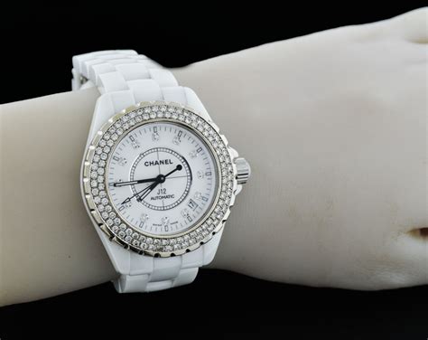 chanel j12 diamond|chanel j12 diamond bezel.